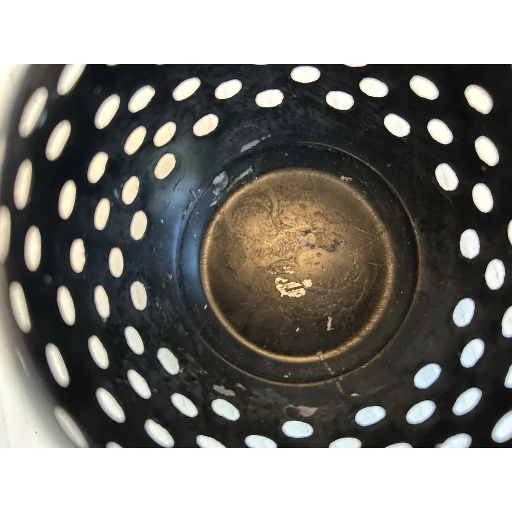 Brass Circular Bowel Shaped Votive Candle Holders X2 Spherical Multi Openings